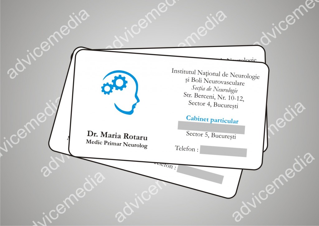 Carti de vizita doctor